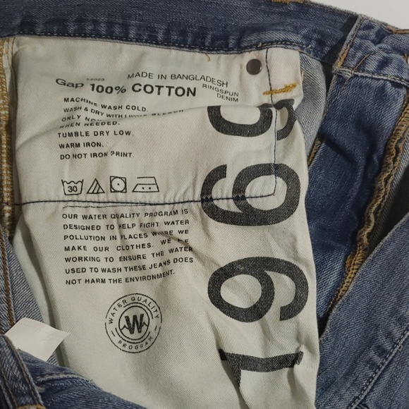 COPY - Men GAP relaxed straight leg Jean's NWT - Picture 6 of 7
